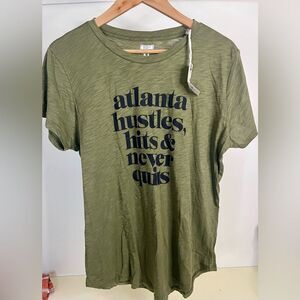 NWT - Atlanta Hustles Tee XL